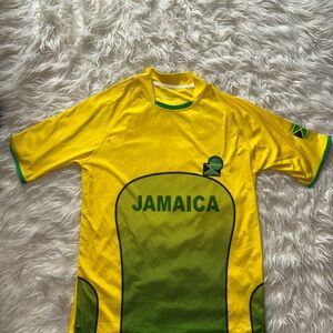 Jamaica Yellow & Green Soccer Jersey